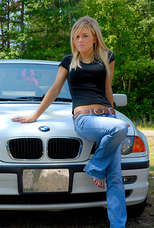 Senior on Car